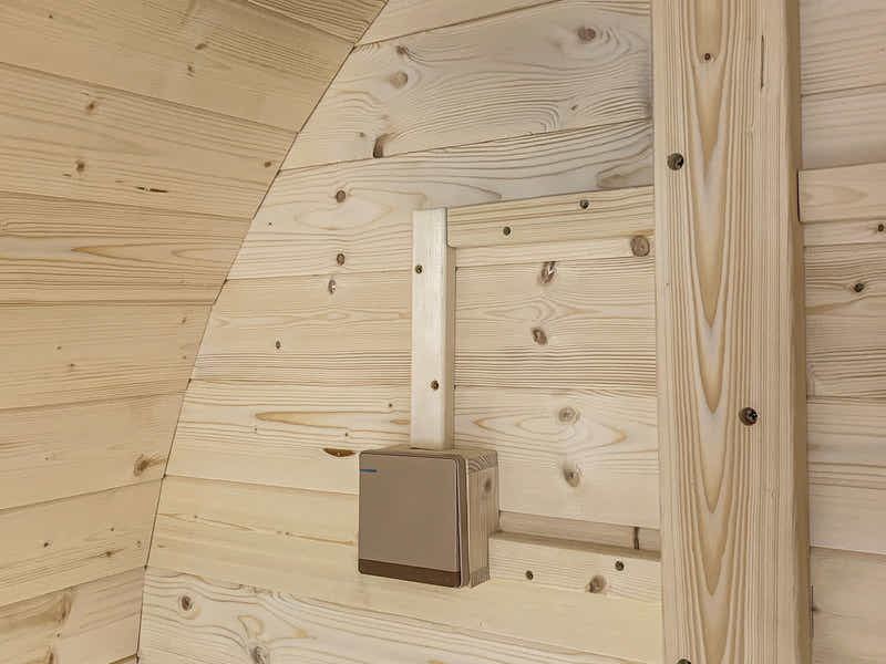 2-4 Person Outdoor Barrel Sauna