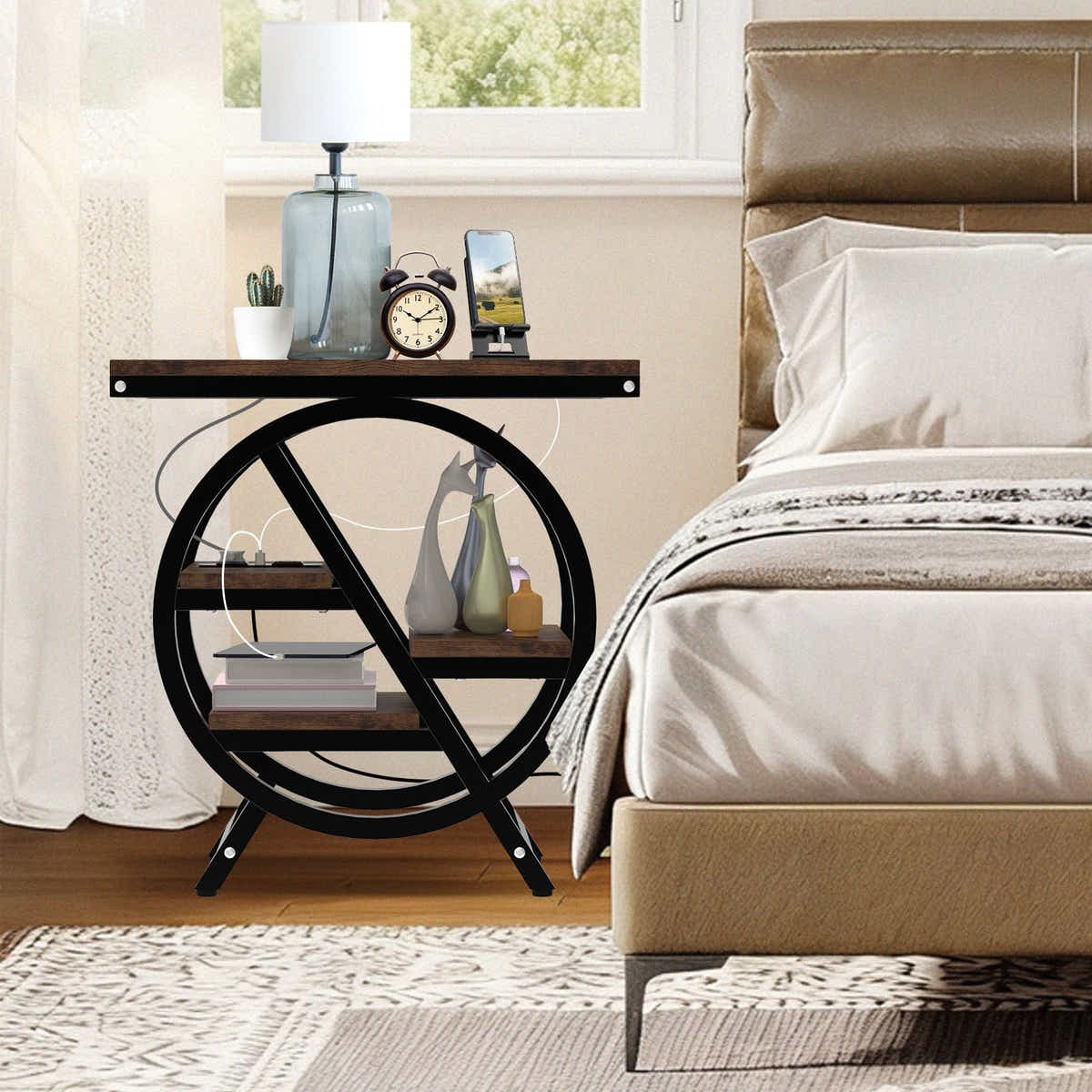 DS BD Sofa Bed Side Table Charging Station Hall Entry Lamp Laptop Desk Coffee