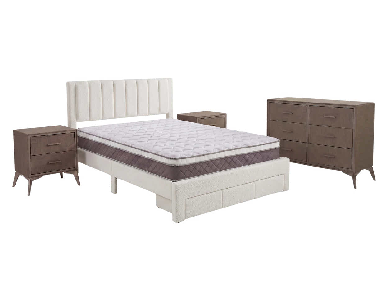 Elegant Bedroom Combo – 5 Piece Complete Set