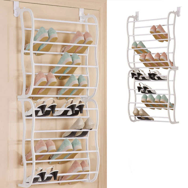 DS BS 8 Tier Over the Door Shoe Rack Organizer