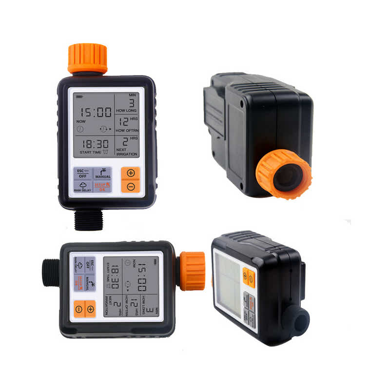 DS BS Double Outlet Water Timer for Garden Hose Faucet