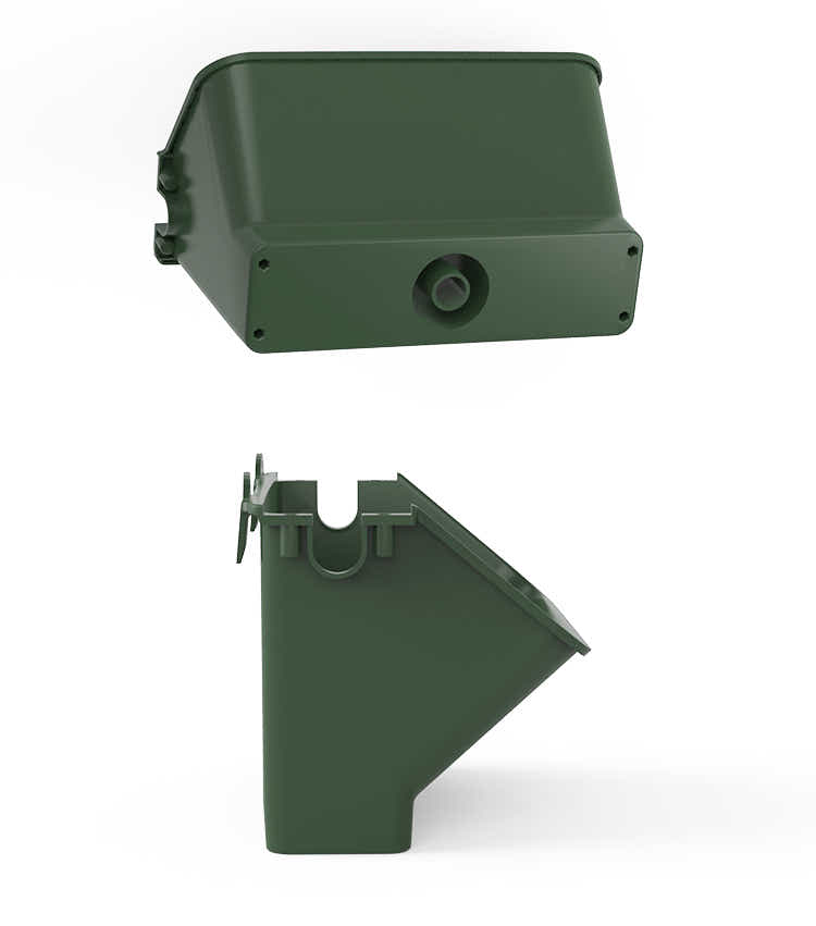 DS BS 10 Pack Vertical Planter Wall Hanging Flower Pots with Steel Rack