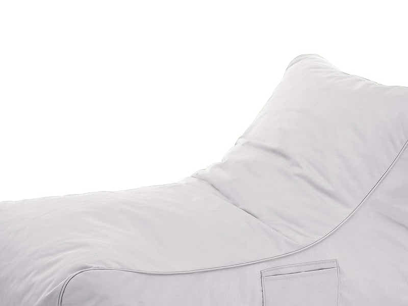 Outdoor Foam Lounger Bed - White