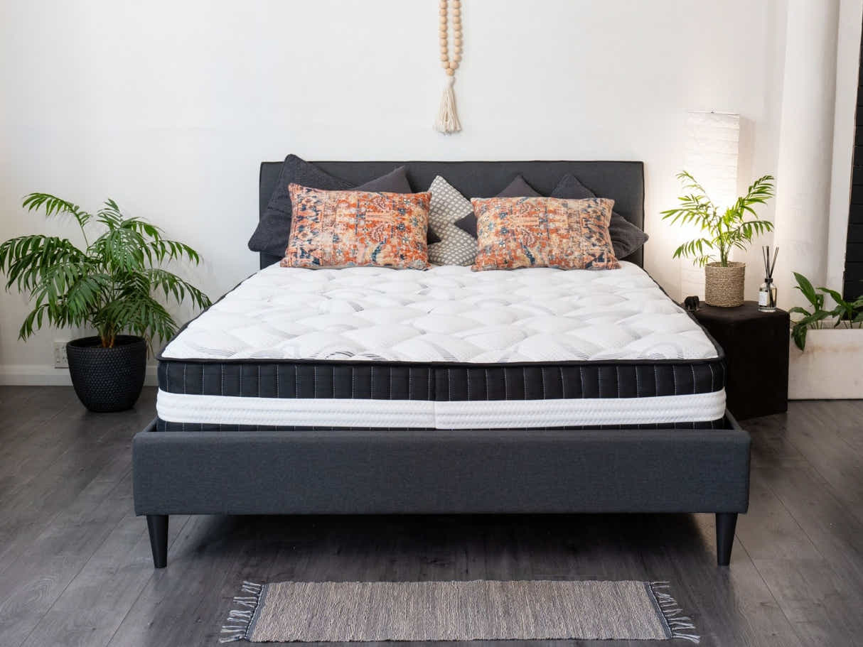 Novo Bed Frame & Euro Top Mattress J32 - Double