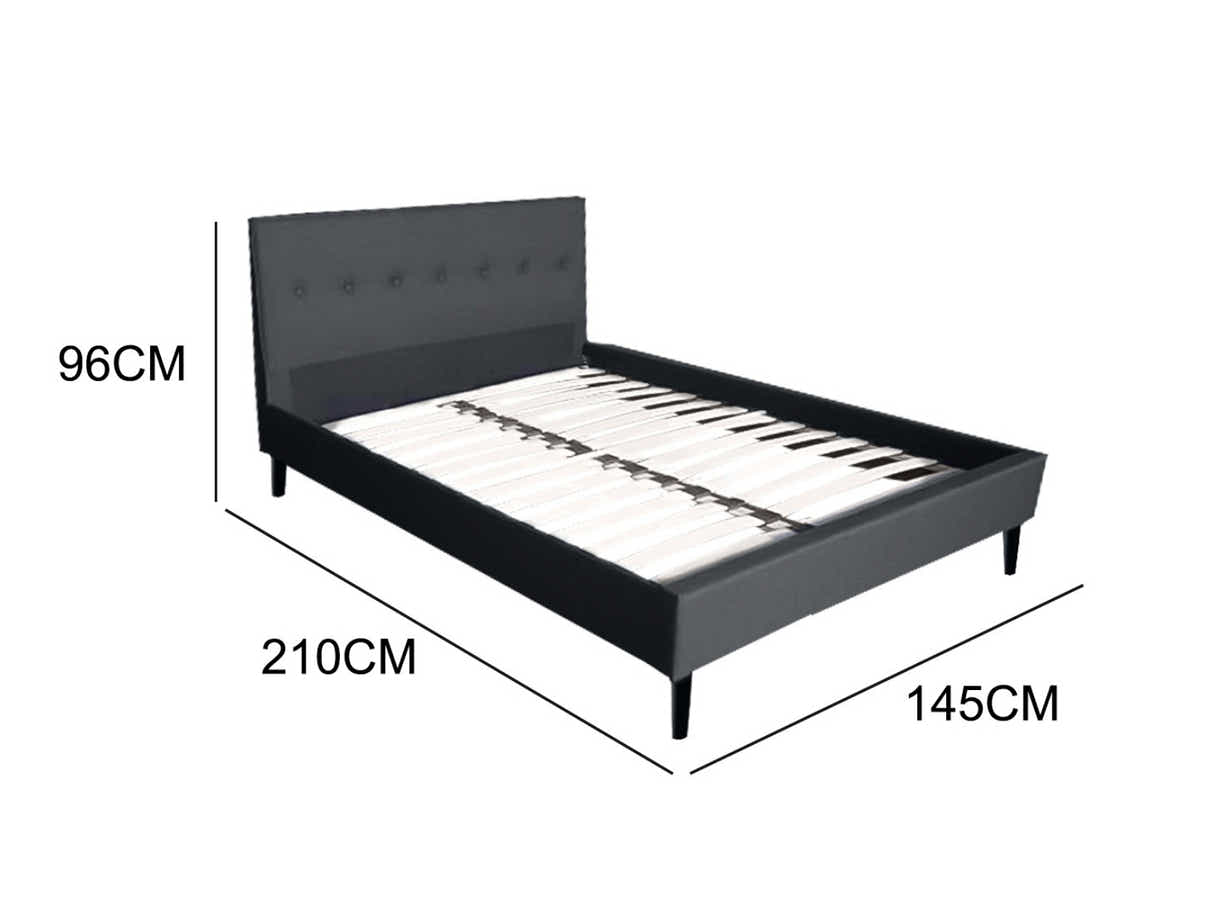 Novo Bed Frame & Euro Top Mattress J32 - Double