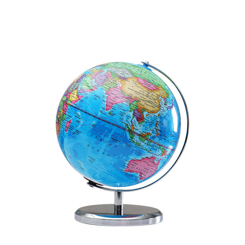 DS BS Illuminated World Globe Decor LED Light 22cm