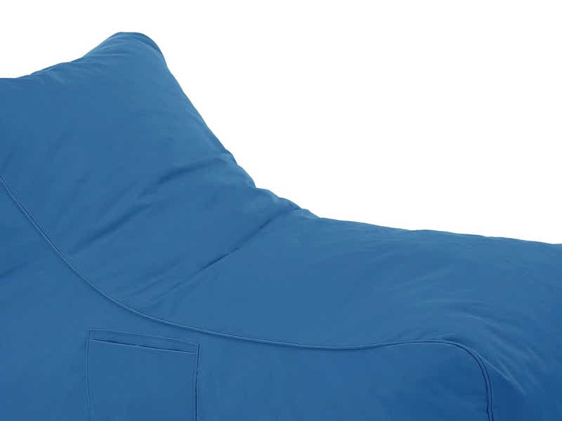 Outdoor Foam Lounger Bed - Blue