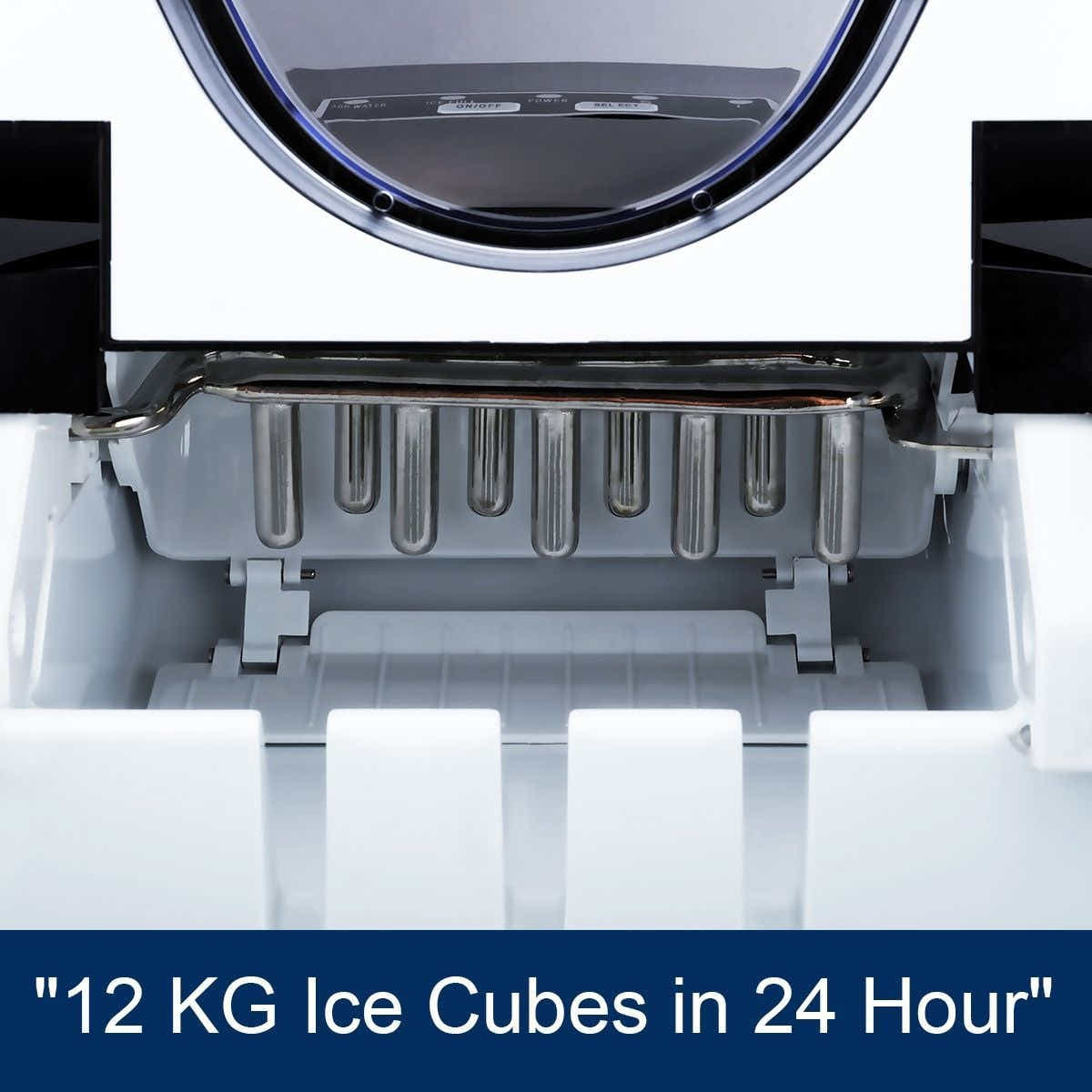 DS BD 2.4L Portable Ice Maker with LED Control Panel