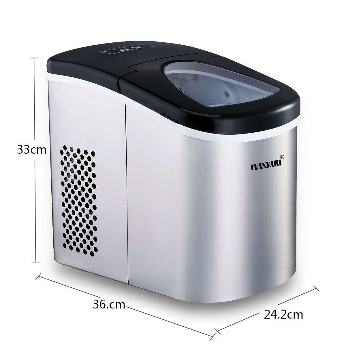 DS BD 2.4L Portable Ice Maker with LED Control Panel