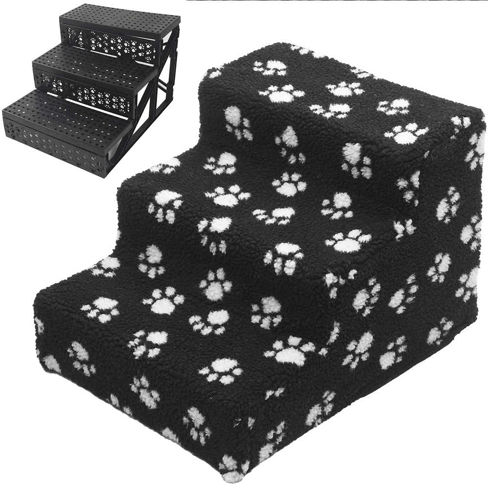 DS BS 3-Steps Non-slip Pet Stairs for Dog & Cat