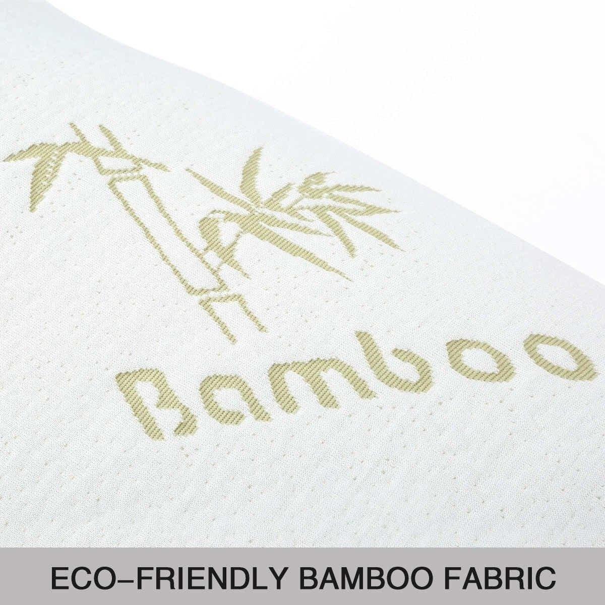 DS BD Body Pillow Support Long Bamboo Cover Memory Foam Luxdream