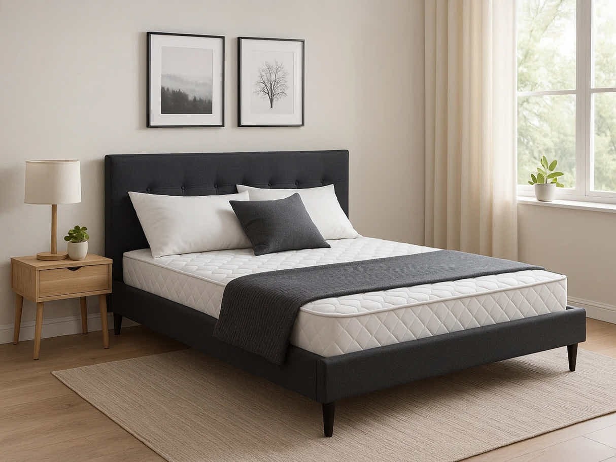 DS Novo Bed with Bonnell Mattress Combo - Queen