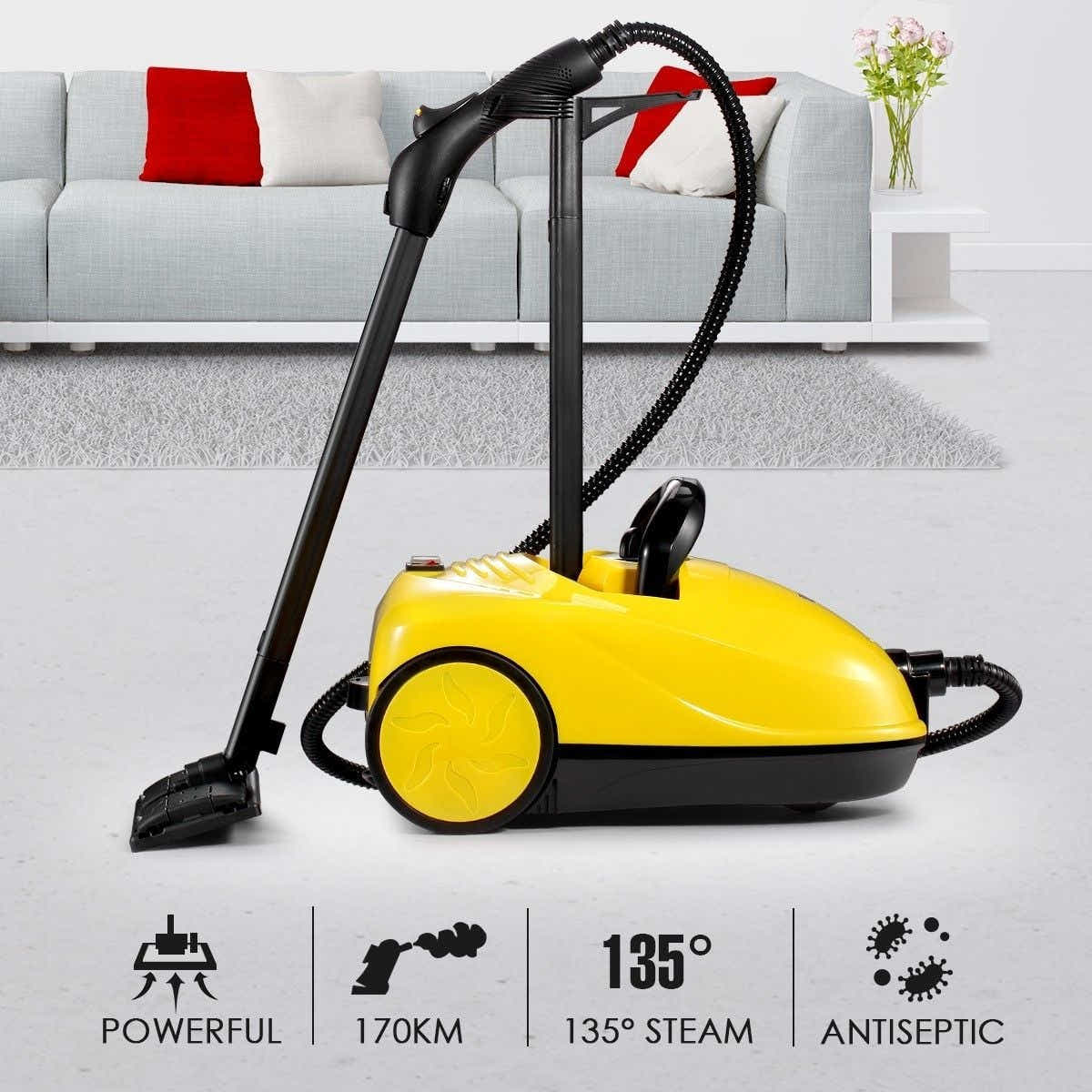 DS BD Maxkon 3.4L Commercial Home High Pressure Steam Mop Carpet Floor Window
