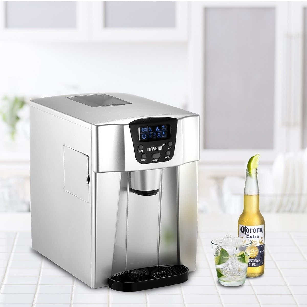 DS BD Maxkon 3L Portable Bullet Ice Maker Water Dispenser Commercial Fast