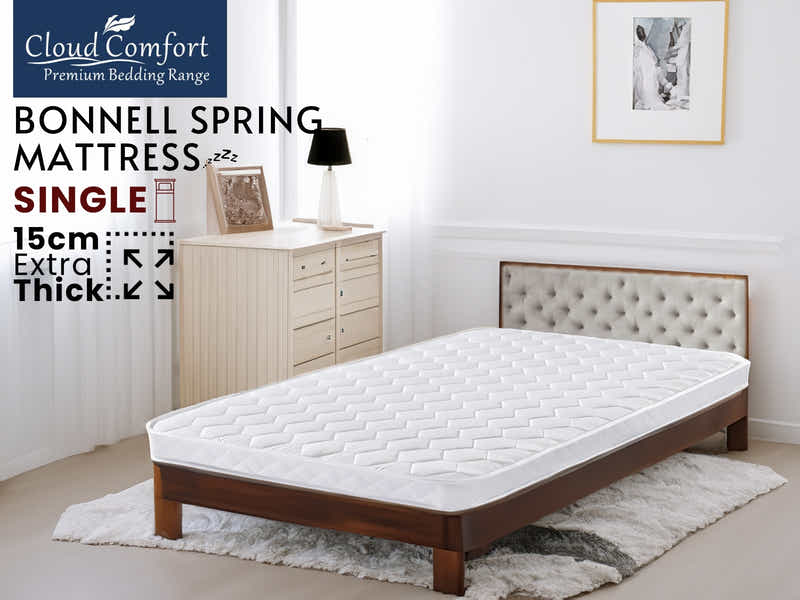 Ariel Princess Bed & Bonnell Mattress Bon15 - Single (Combo)