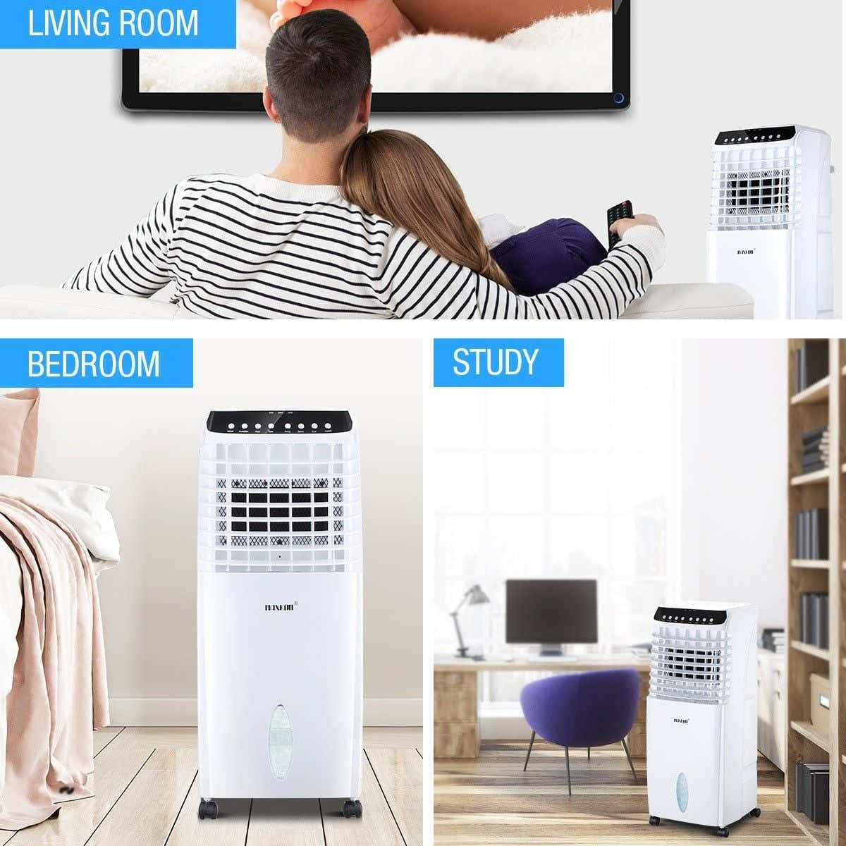 DS BD 10L Evaporative Air Cooler Fan Ionizer/Humidifier Remote Control