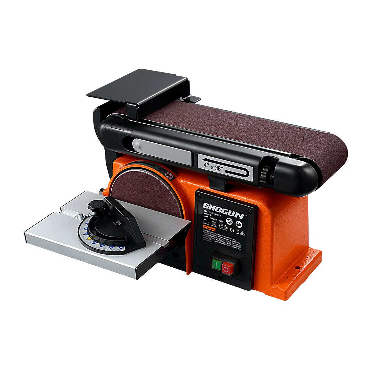 DS BD SHOGUN 500W Belt Disc Sander Power Tool Linisher Machine Sanding 4x36" 6"