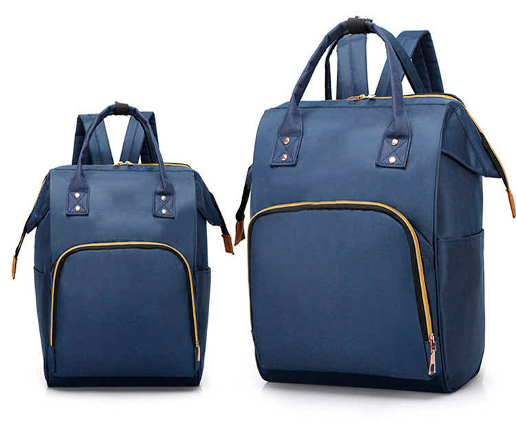 DS BS Multi-Function Ultra-Light Nappy Bags Backpack-Blue