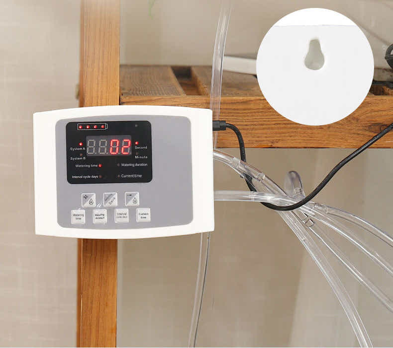 DS BS Solar Powered Automatic Digital Timer Watering System-Single Pump