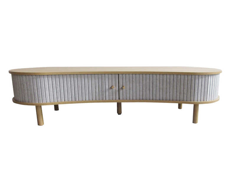 Ayla Tambour Entertainment Unit - 140 cm