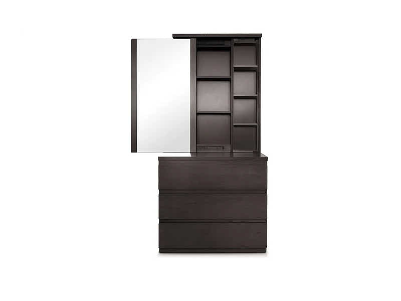 Tiko 3-Drawer Dresser - Black Oak