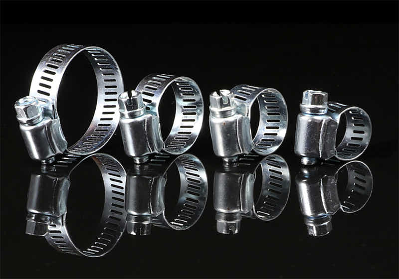 DS BS 50Pcs Hose Clamp Sets with Worm Drive