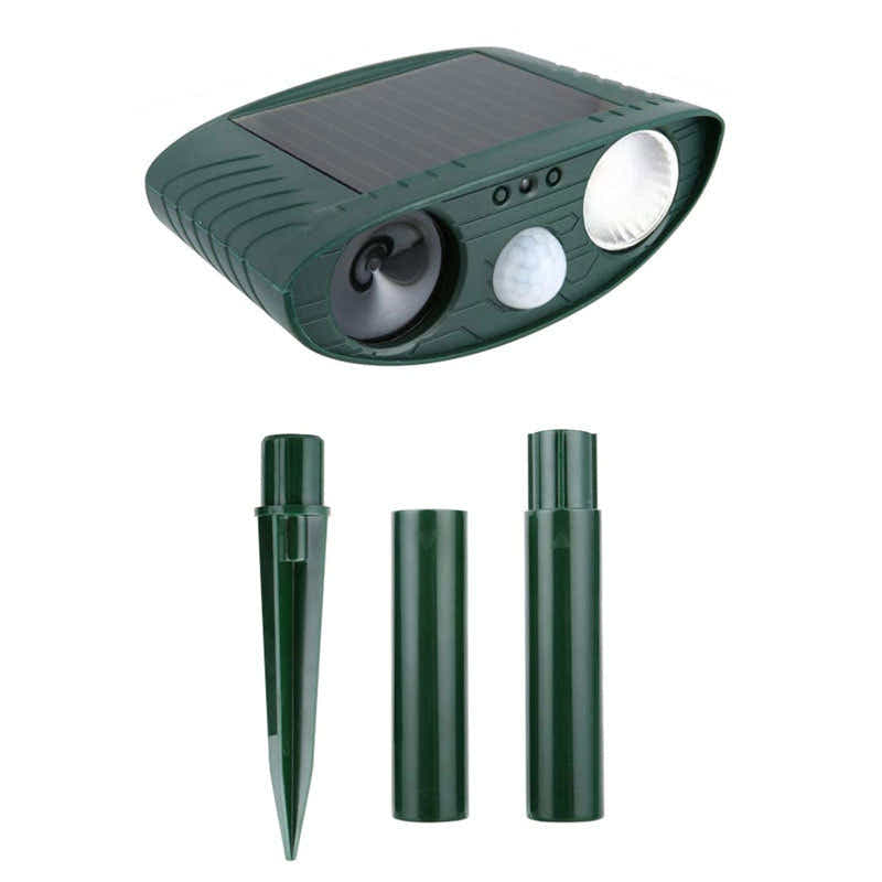 DS BS Outdoor Solar Repellent Ultrasonic Animal Repeller