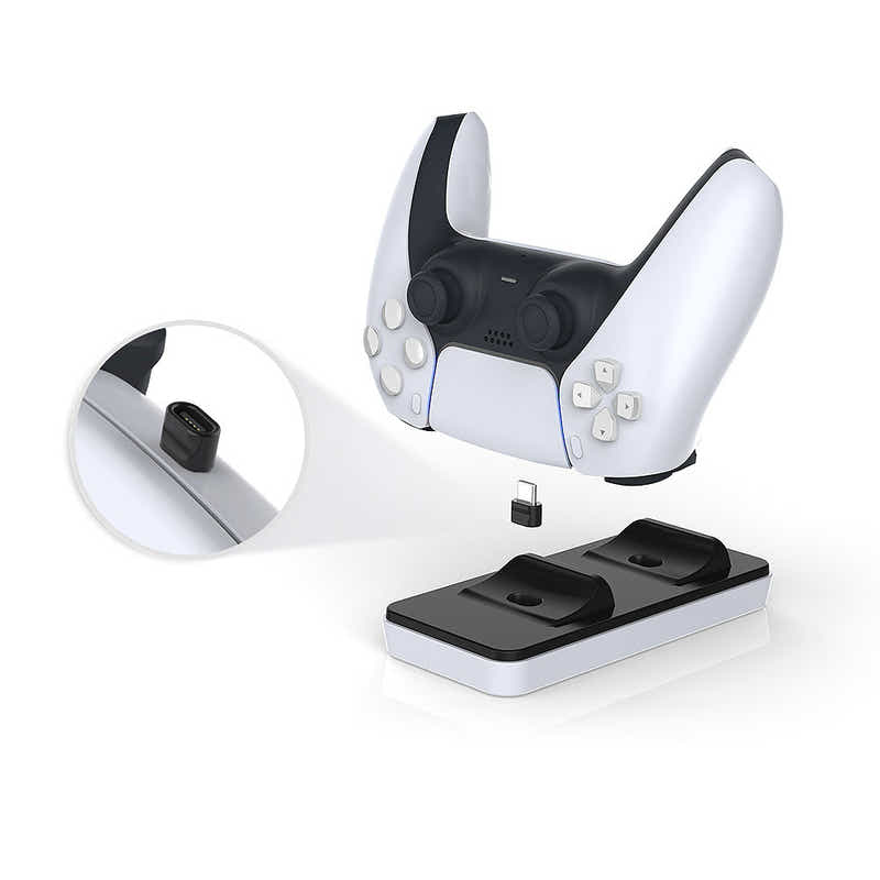 DS BS Dual Charging Station Charger Dock for Playstation 5 Controller