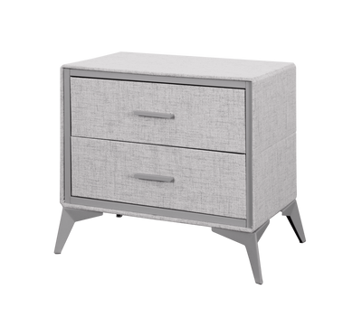 Delani Bedside Table - Grey