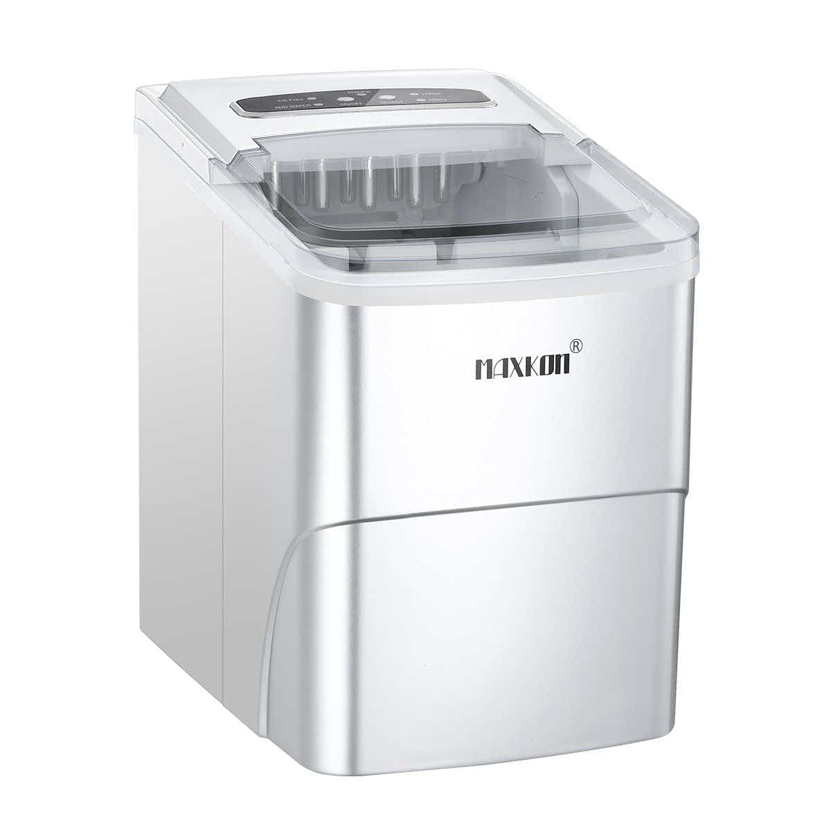 DS BD MAXKON Ice Maker Cube Machine 12KG Capacity Silver