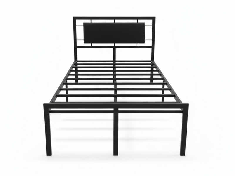 Dakota Metal Bed Frame & MEM 23 cm Mattress - King Single