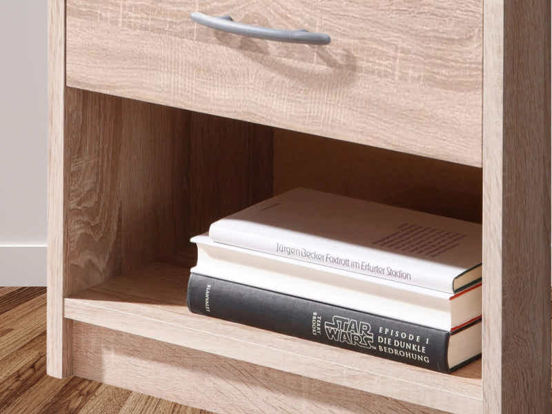 Bardalona Bedside Table Oak