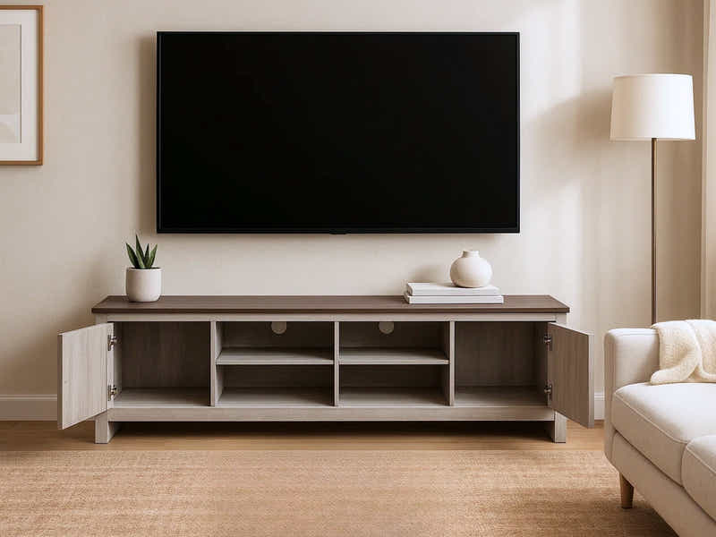 Lennart Furniture Combo - Coffee Table & TV Stand 175cm