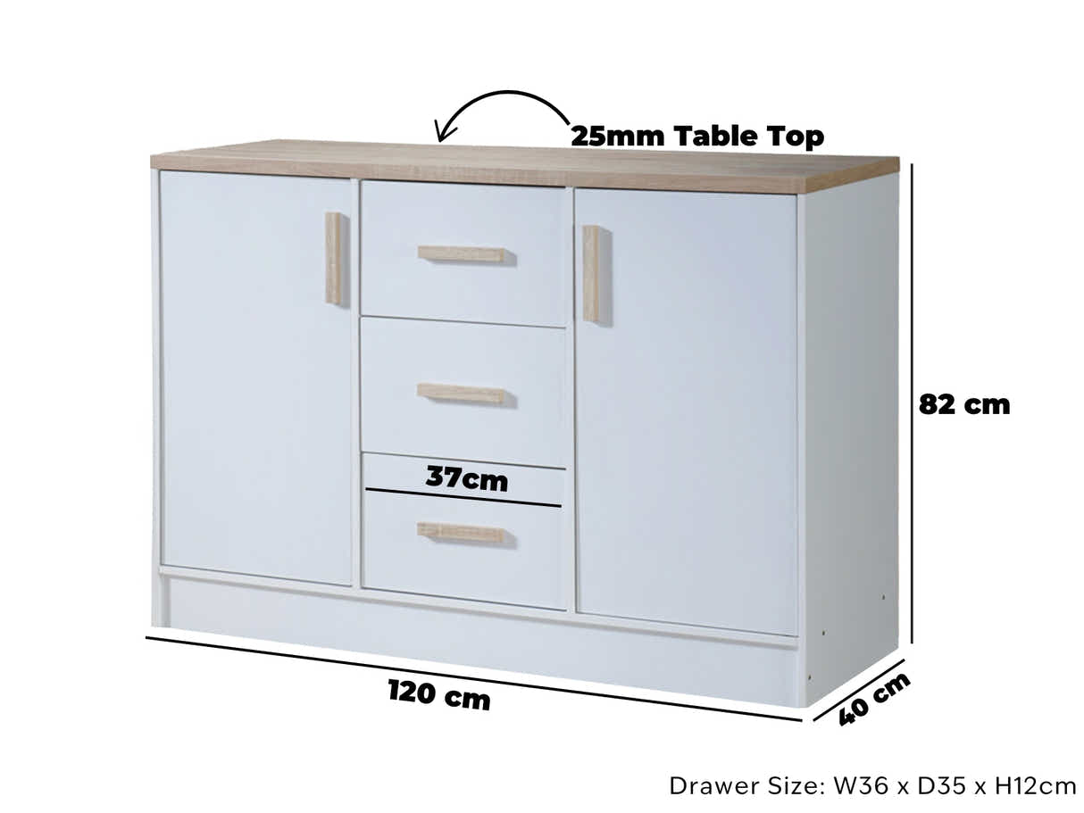 Orewa Sideboard - 120 cm