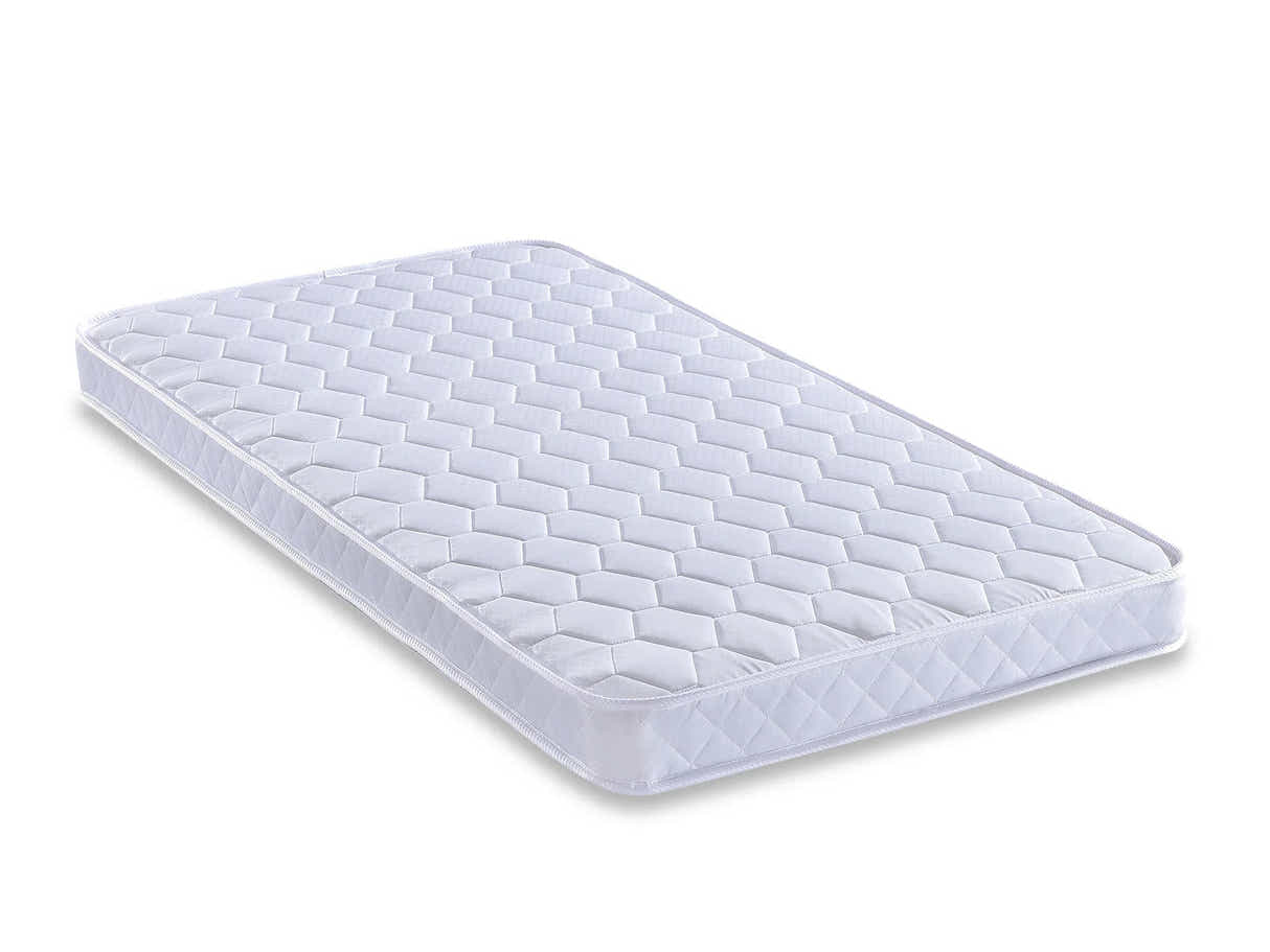 Darcy Metal Bed Frame Black & Bon10 Mattress - Single