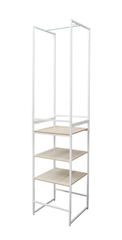 Delani Open Wardrobe with Shelves