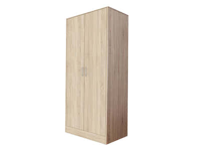 Bardalona 2-Door Wardrobe - Oak