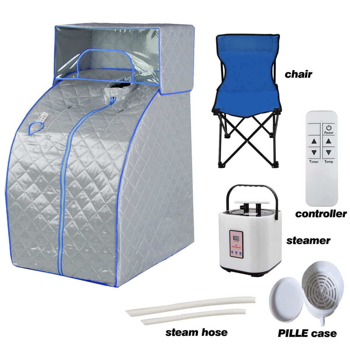 DS BD Portable Steam Sauna Tent w/ Head Cover