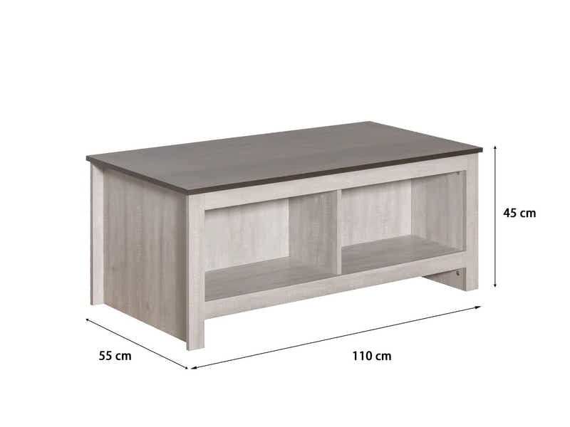 Lennart Furniture Combo - Coffee Table & TV Stand 175cm