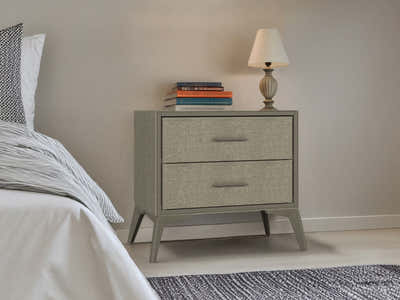 Delani Bedside Table - Brown