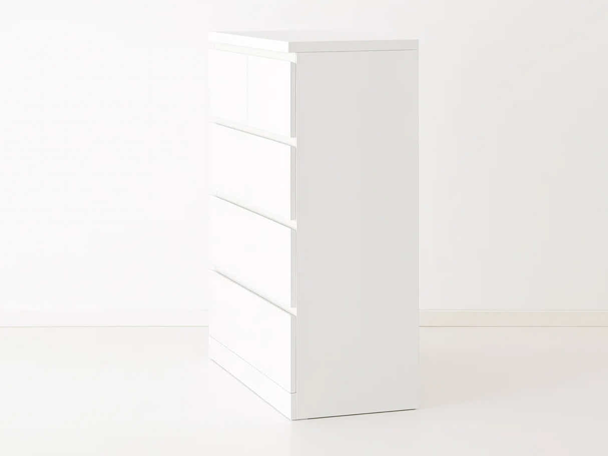 Tiko 5-Drawer Tallboy - White