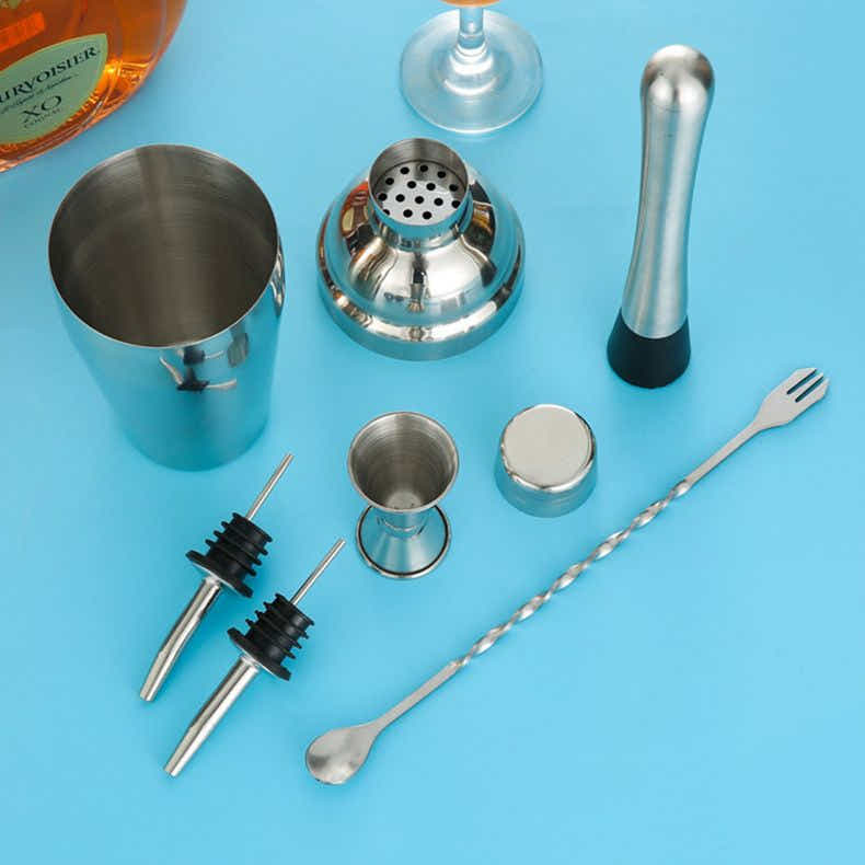 DS BS 12 Pcs Premium Cocktail Shaker Set Bartender Kit