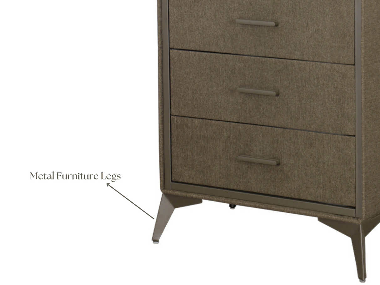 Delani 4-Drawer Tallboy - Brown