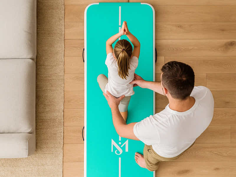 Air Track Green – 500cm x 100cm x 10cm