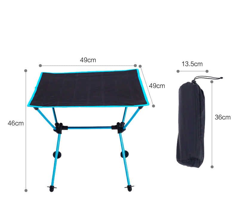 DS BS Lightweight Portable Outdoor Picnic Table