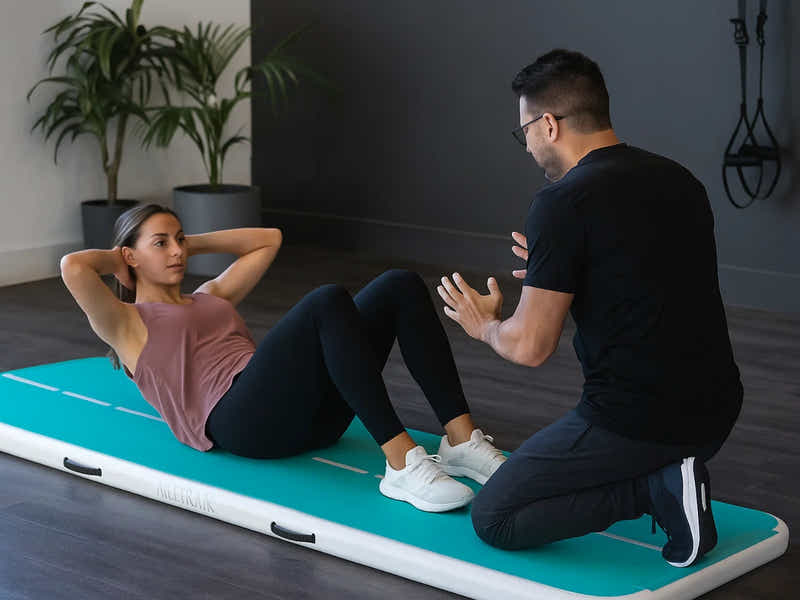 Air Track Green – 300cm x 100cm x 10cm