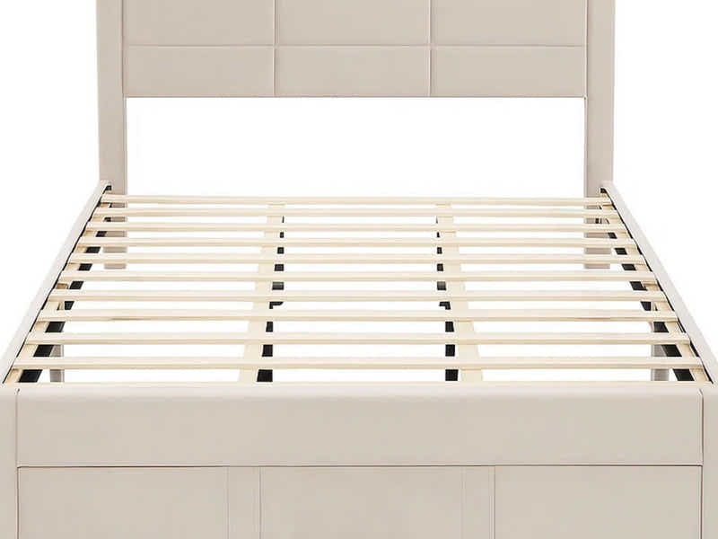 Hernan Bed Frame with Drawer - King