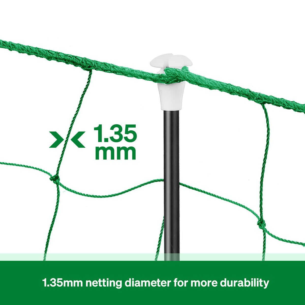 DS BD Chicken Fence Poultry Runs Coop Farm Pen Mesh Cage Net 1.15m x 30m