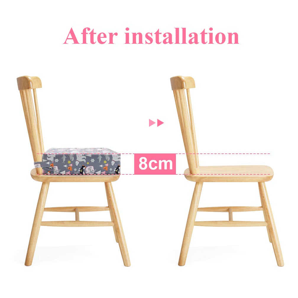 DS BS Kids Dismountable Highchair Booster Cushion-Polar Bear