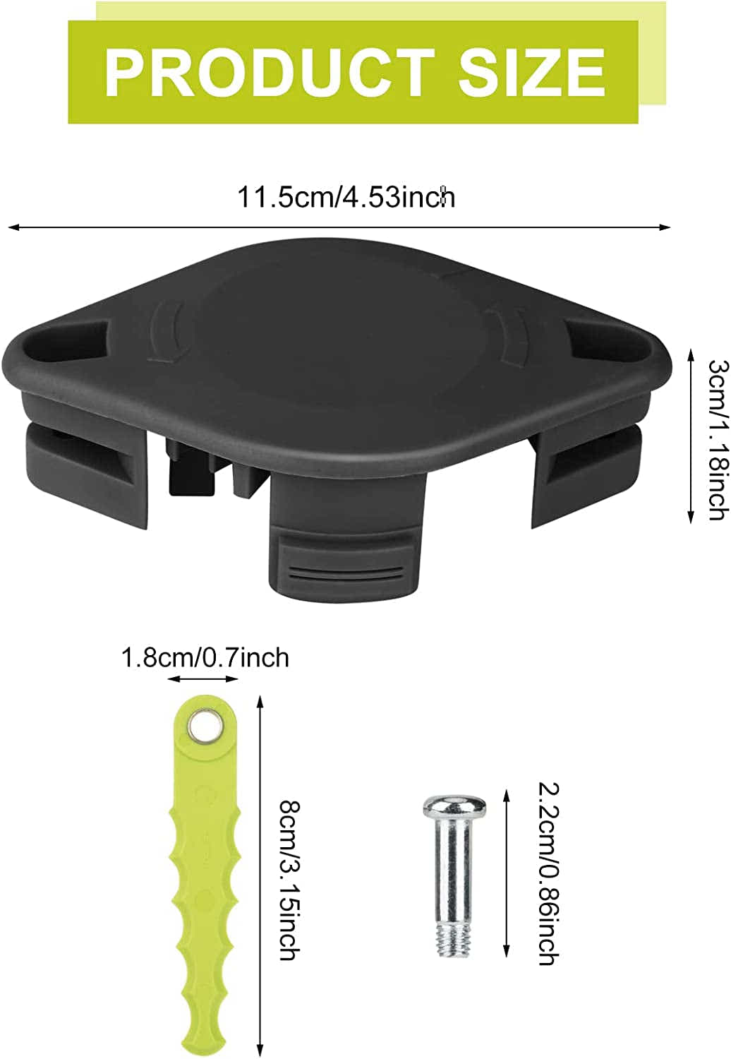 DS BS Weed Eater Bladed Head Set Compatible With Ryobi Trimer